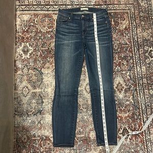 Madewell High Riser Skinny Jeans Size 28